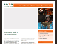 Tablet Screenshot of eircom.com.au